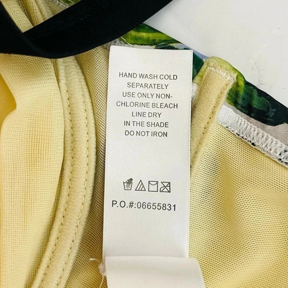 NWOT Swimsuits For All | Scout Underwire Bikini Top Tropical Floral TOP ONLY - Picture 11 of 11